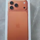 آيفون 17 برو ماكس اللون برتقالي المساحة 256 جديد على السوم