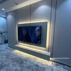 بديل الشيبورد وشاشه ديكور ورفوف مع اناره الرياض حي الفلاح