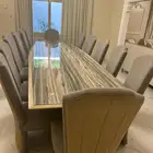 طقم سفرة للبيع كامل نضيف شبه جديد