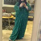 عباية لون أخضر