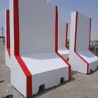 صبيات حواجز خرسانية