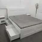 غرفة نوم أمريكي نضيفه مره استعمال بسيط جدا