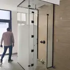 كابينه شاور زجاج حمام درابزين سلم زجاج مسبح