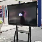 شاشات تفاعلية للايجار شاشة عرضيه و طوليه وتلفزيون