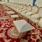 تاجير كراسي ملكي وكنب فردي وكنب ثلاثي وجلسات شعبيه وفرشات مل