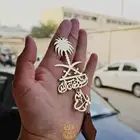 تعليقة سياره مطليه بالذهب عيار 21 خصم40  لليوم الوطني