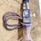 سكين سودانيه شغل يدوي كربون تقبل الحد والسكين حاده جدا جهتين