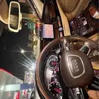 Audi A8-L الموديل  2014 اللون  اسود مكحل البدي   ثلاث قطع