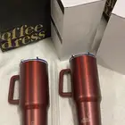 مق عنوان القهوة الحجم الكبير اللون البرغندي