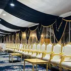 خيام اوربية ملكية فاخرة من الالومنيوم المضاد للرياح والامطار