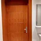 ابواب خشب قشره سنديان باب دبليو بي سي