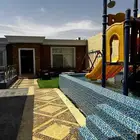 عرض شاليه كبير مسبح و ألعاب مائية الرمال