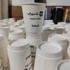 تصمميم وطباعة اكواب ورقيه و بلاستيك