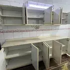 دولاب مطبخ جديد استخدام شهر نظيف جدا