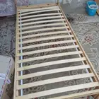 سرير مع حمام ساونا البخار علبة طقم