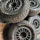 جنوط ميثود خمسه مسمار اصلي مع كفرات نص حجري مقاس 17