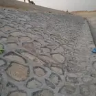 بناء حجر وربراب. بناء يد. وبكلين