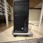 بي سي Lenovo ويندوز 7 مع ماوسlenovo وكيبوردJeDELمع شاشه DELL
