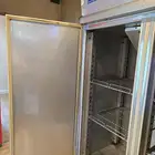 ثلاجه استيل بابين