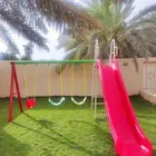 3مراجيح وزحليقة للبيع جديد بالكرتون