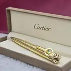 متجر_كاتشي قلم حبر جاف فاخر ماركة كارتييه سانتوس.