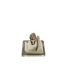 خاتم فضة على شكل أسد