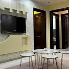 شقه مفروشه بحي العليا 2 --3 غرف ارضيه