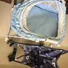سرير وعربة اطفال مجاني