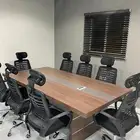 جديد طاولة اجتماع كل مقاسات متوفر مع كراسي