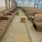 كنب خشب كبير جد