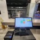 كاشير لمس مع درج وطابعة وبرنامج بموصفات عالية بل الربط