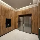 تفصيل مطابخ صاج مع خشب للسقف