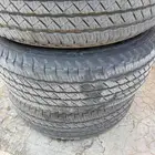 4 كفرات نظيفه جدا