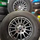 جنوط سيرا مع كفرات بالون جديده استخدام بسيط