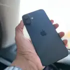iPhone 16 Plus طارية 100   128 قيقا تيتانيوم اسود
