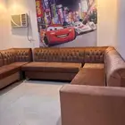 كنب حرف يو نظيف جدا جدا على الشرط للبيع