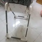 baby chair and stroller