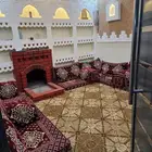شقة كبير مؤثثه للإيجار اليومي أو الشهري في حي المروج بابها