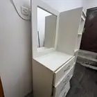 سلة موسى للاطفال لون وردي نظيفه - تسريحة مع ادراج وارفف