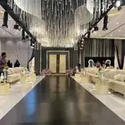 تراس مع الاضاءة للحفلات والزواجات للتأجير