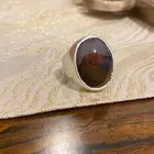 خاتم عقيق مصور وجه