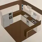 مطبخ للبيع مع شفاط وبتغاز