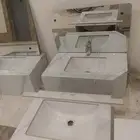 مغاسل حمامات شبه جديدة