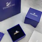 هدايا هديه خاتم خواتم سوارفيسكي 120  شامل الملحقات