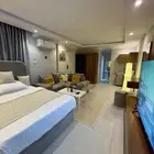 استديو مؤثث شهري سنوي يومي فندقي