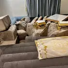 اثاث مساند مجلس مع ستاره نظيف واللبيع تتوصلو ع الرقم