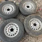 جنوط هلل 5مسامير مع كفرات همان 17