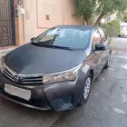 تويوتا كورولا 2014 بحاله ممتازه مالك اول وكاله