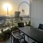 شقة للبيع عالبحر مؤثثة مطل على الفورميلا ونادي اليخوت