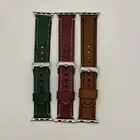 حزام ساعة ذكيه جلد طبيعي